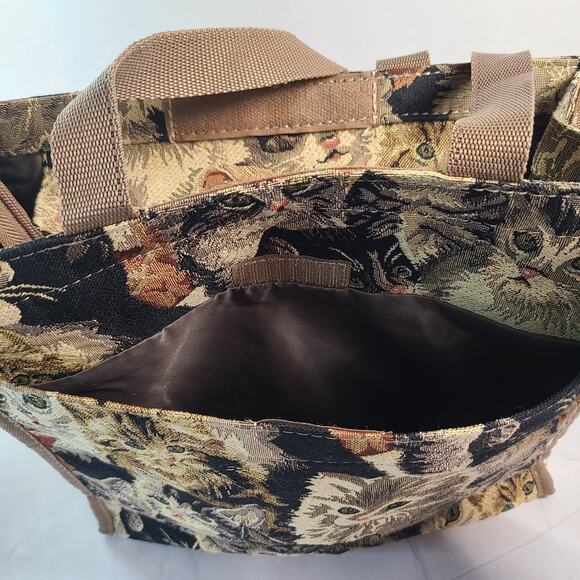 Tapestry Cat Tote Pet Design Cats Galore - Picture 8 of 16